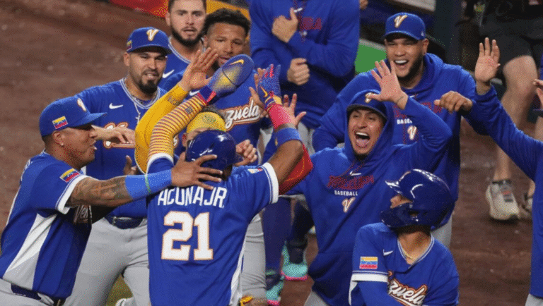 Venezuela derrota a Italia y se enfrentará a Estados Unidos en la final del Clásico Mundial de Béisbol
